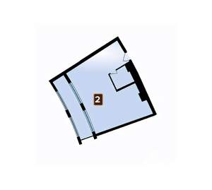 1-к квартира, вторичка, 55м2, 6/6 этаж