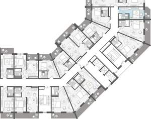 1-к квартира, вторичка, 23м2, 10/10 этаж