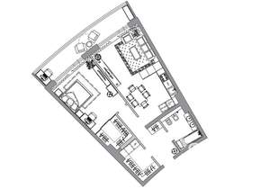 1-к квартира, вторичка, 47м2, 3/5 этаж