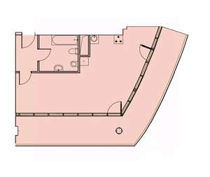 1-к квартира, вторичка, 87м2, 9/24 этаж