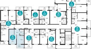 1-к квартира, вторичка, 37м2, 13/17 этаж
