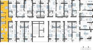 2-к квартира, вторичка, 51м2, 3/19 этаж