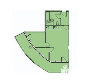 1-к квартира, вторичка, 68м2, 15/24 этаж