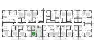 1-к квартира, вторичка, 34м2, 9/12 этаж