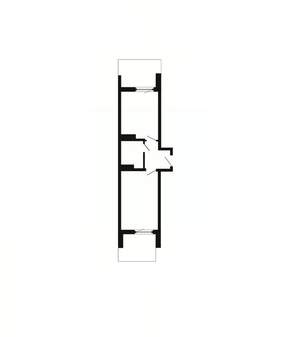 1-к квартира, вторичка, 51м2, 2/8 этаж