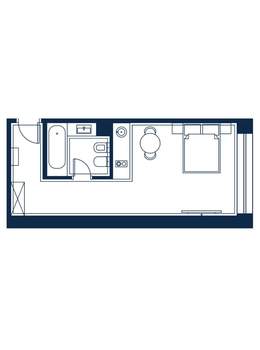 1-к квартира, вторичка, 31м2, 2/4 этаж