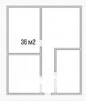 2-к квартира, вторичка, 36м2, 11/11 этаж