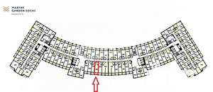 Студия квартира, вторичка, 35м2, 3/13 этаж