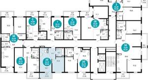 1-к квартира, вторичка, 37м2, 17/17 этаж