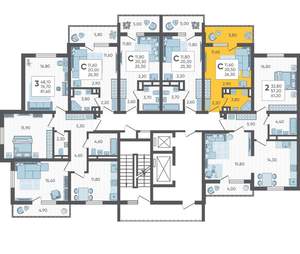 Студия квартира, вторичка, 26м2, 5/10 этаж