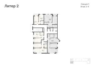 1-к квартира, вторичка, 39м2, 3/20 этаж