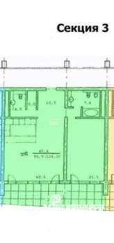 2-к квартира, вторичка, 113м2, 9/24 этаж