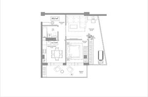 3-к квартира, вторичка, 65м2, 13/14 этаж