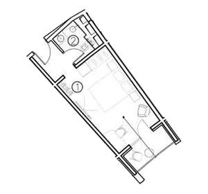 Студия квартира, вторичка, 24м2, 5/11 этаж