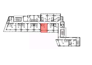 Студия квартира, вторичка, 35м2, 6/7 этаж
