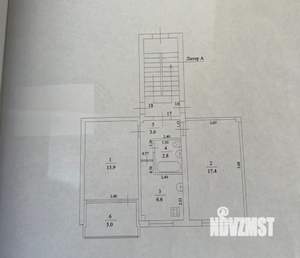 2-к квартира, вторичка, 47м2, 1/6 этаж