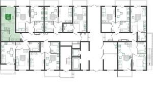 Студия квартира, вторичка, 26м2, 1/12 этаж