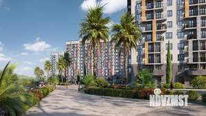 1-к квартира, строящийся дом, 35м2, 9/12 этаж