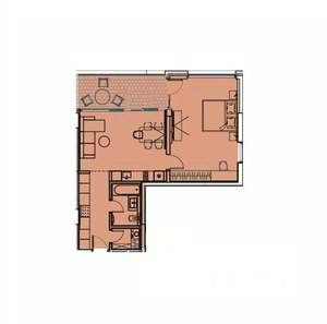 2-к квартира, вторичка, 74м2, 4/9 этаж