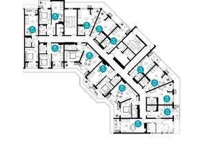 2-к квартира, строящийся дом, 45м2, 3/10 этаж
