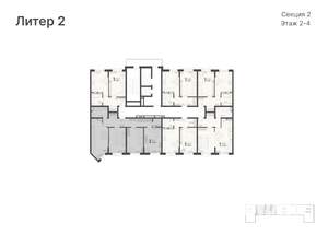 2-к квартира, вторичка, 54м2, 2/20 этаж