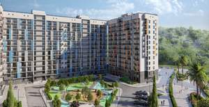 Студия квартира, строящийся дом, 34м2, 1/12 этаж