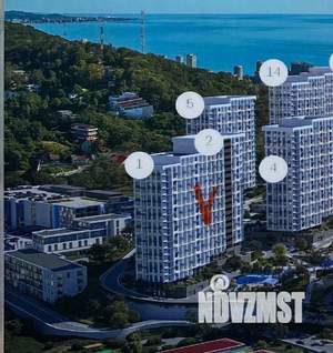 Студия квартира, вторичка, 18м2, 12/19 этаж