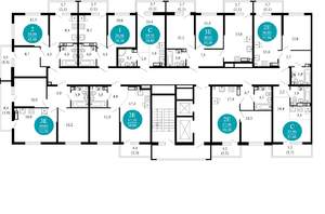 2-к квартира, вторичка, 50м2, 13/17 этаж