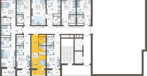 Студия квартира, вторичка, 24м2, 19/19 этаж