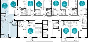 2-к квартира, вторичка, 61м2, 9/12 этаж