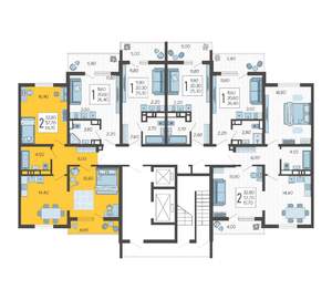 2-к квартира, вторичка, 62м2, 9/10 этаж