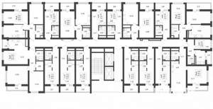 2-к квартира, строящийся дом, 50м2, 11/19 этаж