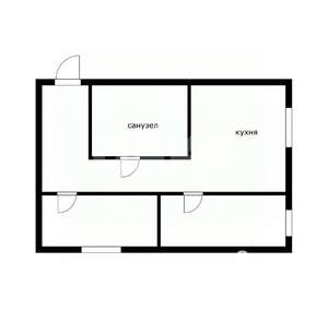 2-к квартира, вторичка, 30м2, 3/5 этаж