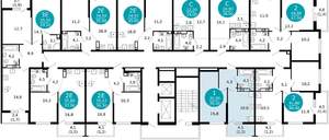 1-к квартира, вторичка, 36м2, 3/17 этаж