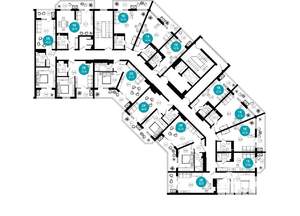 1-к квартира, строящийся дом, 34м2, 8/10 этаж