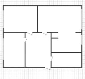 3-к квартира, вторичка, 68м2, 3/5 этаж