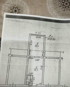 Студия квартира, вторичка, 27м2, 3/5 этаж