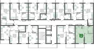 1-к квартира, вторичка, 38м2, 10/12 этаж