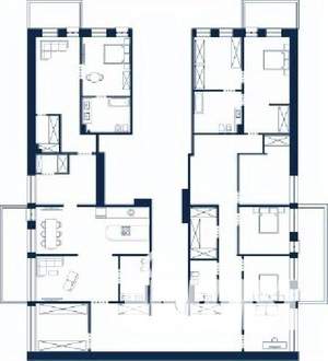 1-к квартира, строящийся дом, 28м2, 3/4 этаж