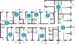2-к квартира, вторичка, 81м2, 13/17 этаж