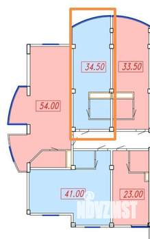 Студия квартира, вторичка, 34м2, 8/12 этаж