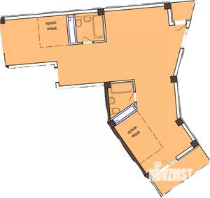 2-к квартира, вторичка, 82м2, 9/10 этаж