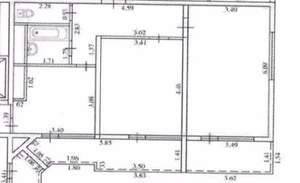 2-к квартира, вторичка, 74м2, 7/18 этаж