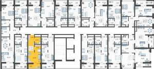 Студия квартира, вторичка, 24м2, 7/19 этаж