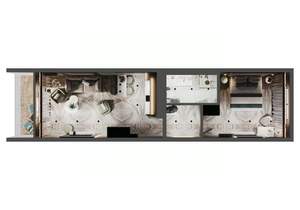 1-к квартира, вторичка, 44м2, 2/10 этаж