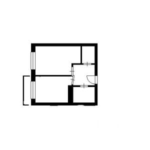 1-к квартира, вторичка, 36м2, 2/5 этаж
