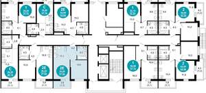 1-к квартира, вторичка, 38м2, 1/17 этаж