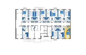 Студия квартира, строящийся дом, 25м2, 1/12 этаж