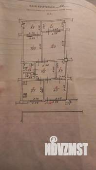 2-к квартира, вторичка, 64м2, 2/12 этаж