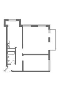 2-к квартира, вторичка, 64м2, 8/17 этаж